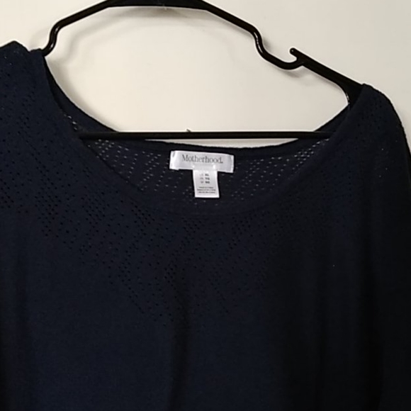 Motherhood maternity short sleeve sweater - Picture 2 of 5